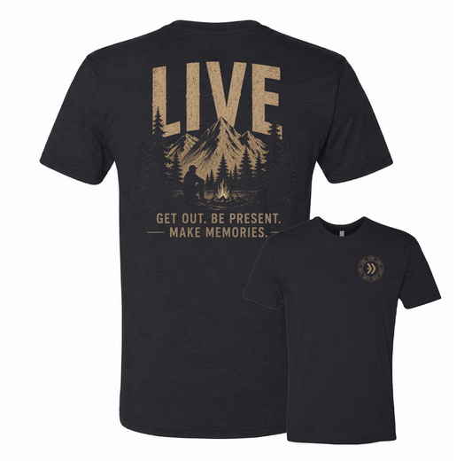 LIVE - Get Out + Be Present T-Shirt