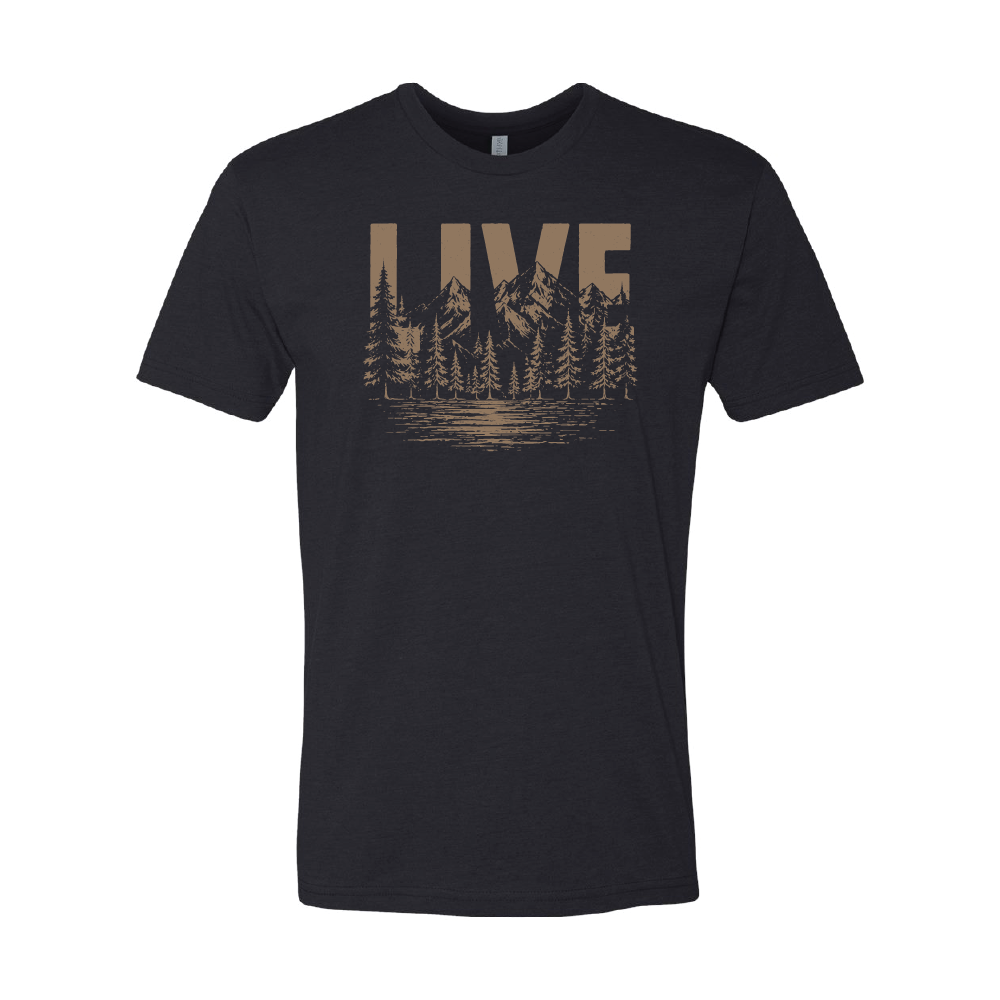 Live T Shirt - Black