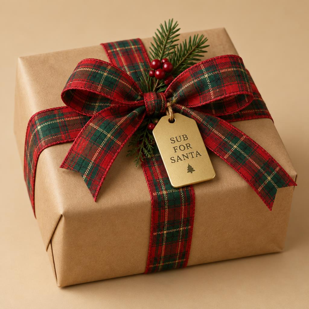 Sub for Santa donation gift